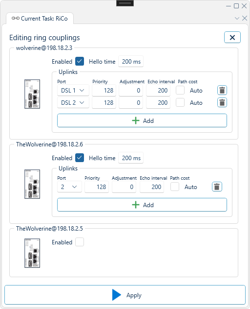 Rico v0 interface